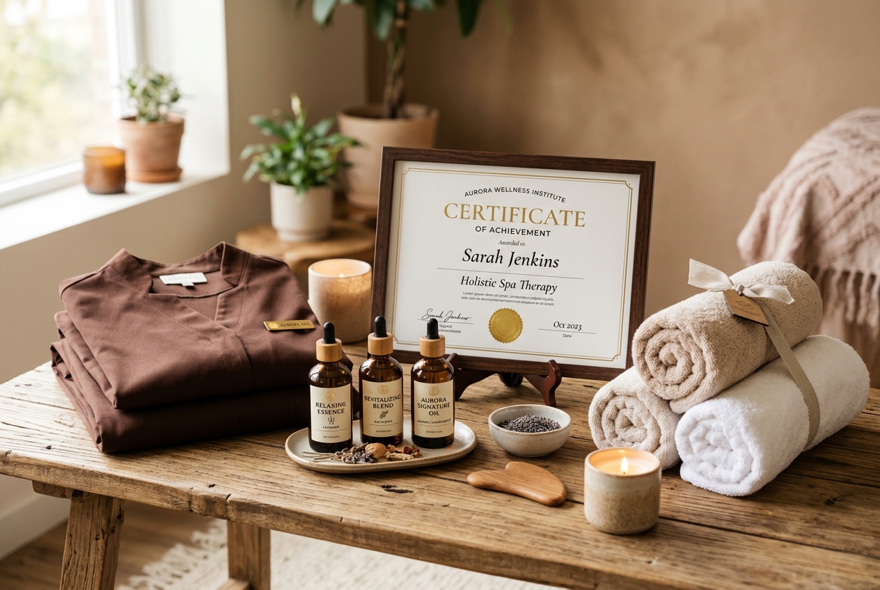 Kit de Spa y Certificado